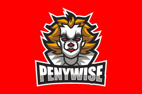 Clown Illustration Logo Vector for Creative Projects