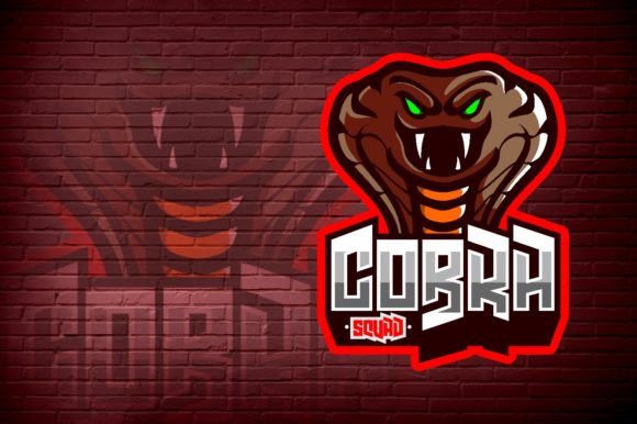 Cobra E-Sport Logo Graphic: A Versatile Design for Your Gaming Team