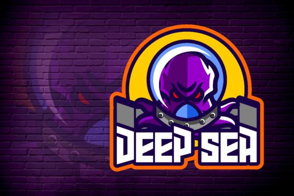Deep Sea E-Sport Logo Graphic: A Strategic Asset for Your Gaming Brand
