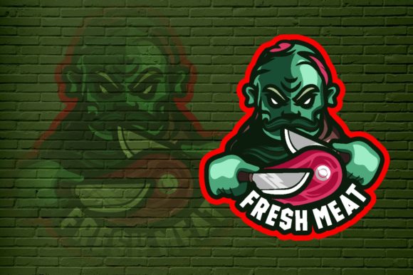 Explore Fresh Meat E-Sport Logo Graphic