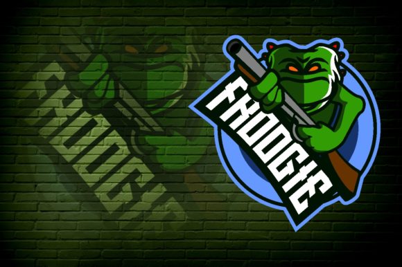 Frogging E-Sport Logo Graphic: Elevate Your Gaming Brand