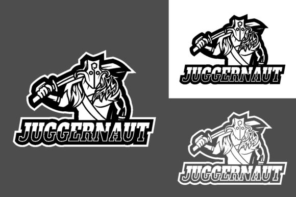 Juggernaut Illustration Logo Graphic