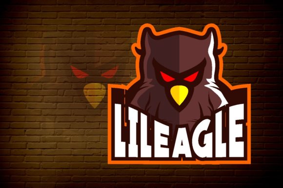 Little Eagle E-Sport Logo Graphic: A Perfect Fit for Your Gaming Brand