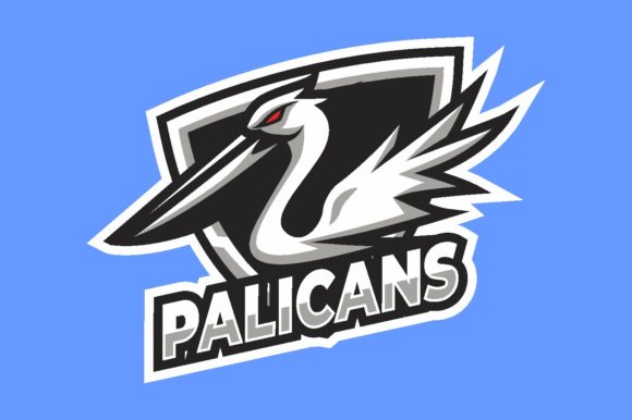 Pelicans Illustration Logo Graphic: A Versatile Asset for Your Gaming Brand