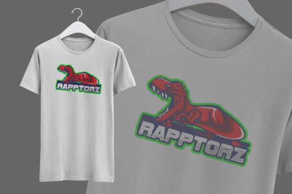 Raptor E-Sport Logo Graphic: A Versatile and Dynamic Branding Solution