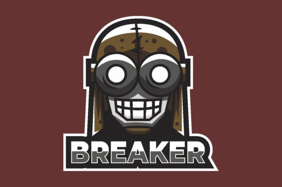 Strategic Use of Breaker Illustration Logo Graphic for Gaming and E-Sport Branding