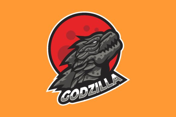 Unleash Creativity with Godzilla Logo Graphics