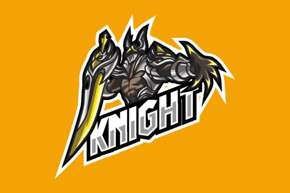 Unleash Your Brand with Knight Illustration Logo