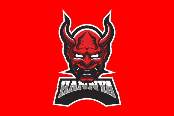 Unleashing Creativity with Demon Illustration Logo Graphic Vector: A Perfect Fit for the Modern Gaming Brand