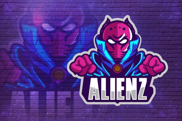 Unlocking Creativity and Brand Identity with the Aliens E-Sport Logo Graphic Vector