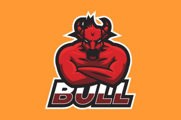 Unlocking Creativity with the Bull Illustration Logo Graphic for Gaming and E-Sport Teams