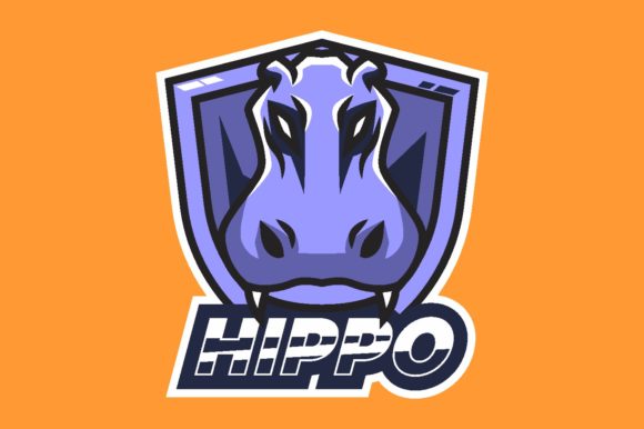 Unlocking Creativity with the Hippo Illustration Logo Graphic
