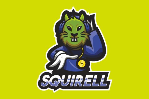 Unlocking Creativity with the Squirrel Illustration Logo Graphic