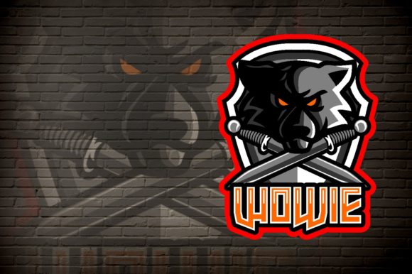 Wolfe E-Sport Logo: Perfect for Your Gaming Team